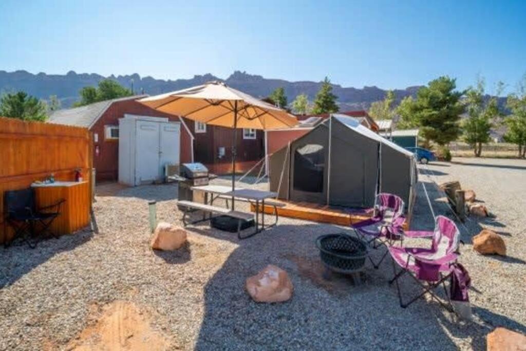 Moab Rv Resort Glamping Setup Tent In Rv Park #4 Ok-T4 Экстерьер фото